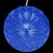 6" Blue LED Hanging Crystal Sphere Ball Outdoor Decoration